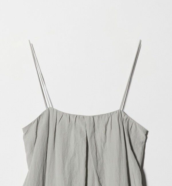 BEAUTY&YOUTH UNITED ARROWS「ギャザー ロングキャミソール ワンピース ウォッシャブル」|ワンピース|