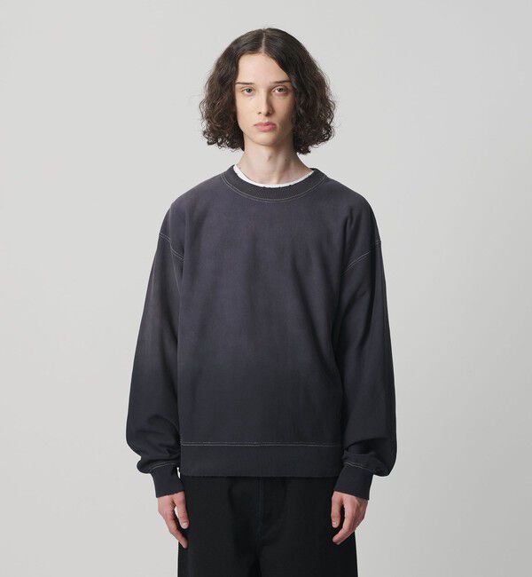 MONKEY TIME「サンフェード フレンチテリー クルーネック スウェット」|Tシャツ・カットソー|