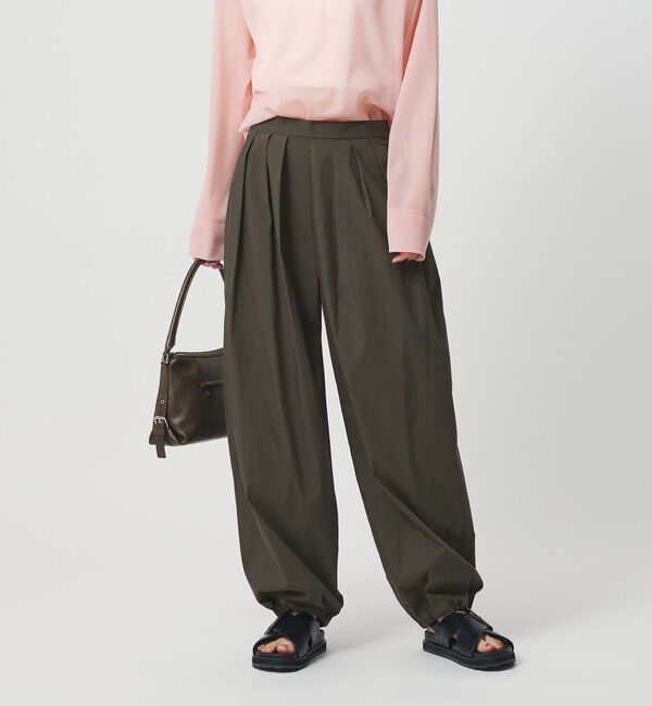 BEAUTY&YOUTH UNITED ARROWS「コットンナイロン バルーンパンツ ウォッシャブル」|その他|DK.GRAY