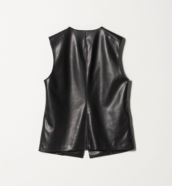 BEAUTY&YOUTH UNITED ARROWS「レザーライク ベスト」|ベスト・ジレ|