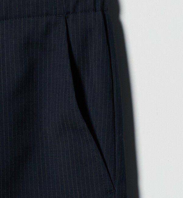 ATTISESSION「＜ATTISESSION＞ストレート トラウザー ストライプ」|スラックス|