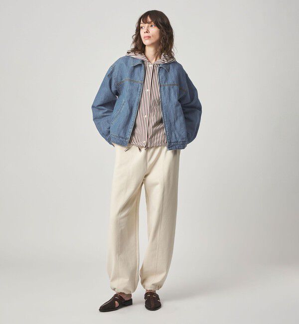 STEVEN ALAN「＜Steven Alan＞ライト デニム ジップ ブルゾン」|デニムジャケット|