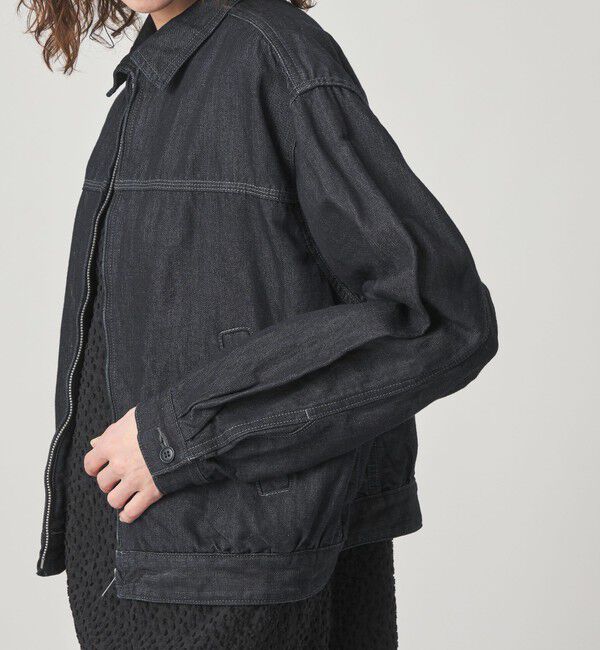 STEVEN ALAN「＜Steven Alan＞ライト デニム ジップ ブルゾン」|デニムジャケット|