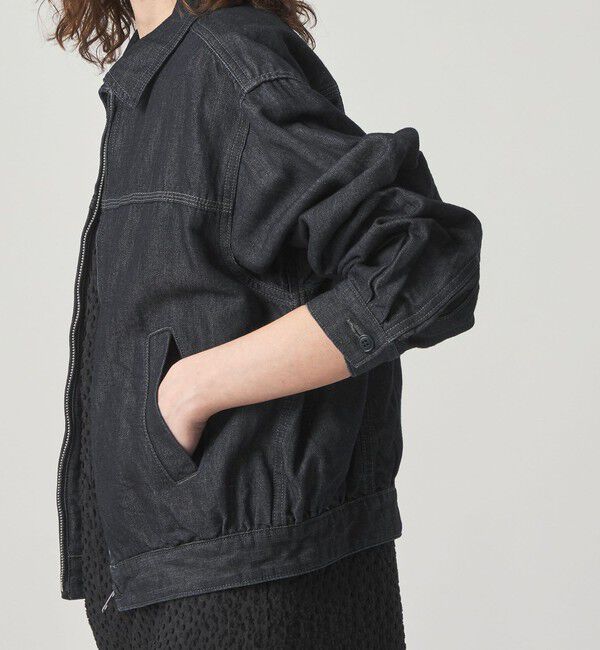 STEVEN ALAN「＜Steven Alan＞ライト デニム ジップ ブルゾン」|デニムジャケット|