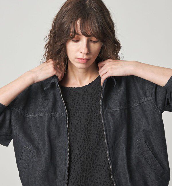STEVEN ALAN「＜Steven Alan＞ライト デニム ジップ ブルゾン」|デニムジャケット|