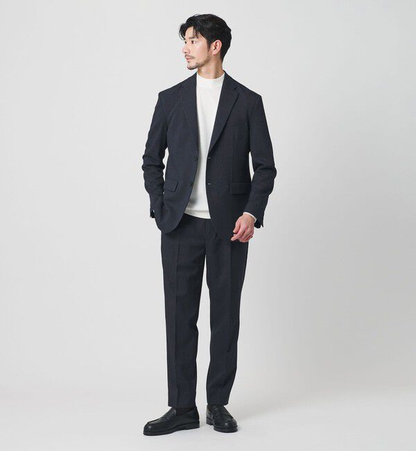 BEAUTY&YOUTH UNITED ARROWS「【WEB限定 WARDROBE SMART】LANATEC コンフォート セットアップ/ジャケット＆イージーパンツ」|スーツ|