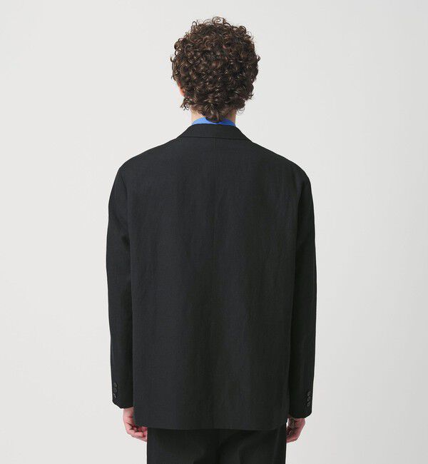 BEAUTY&YOUTH UNITED ARROWS「スリーク ウール リネン ダブル ジャケット セットアップ対応」|テーラードジャケット|