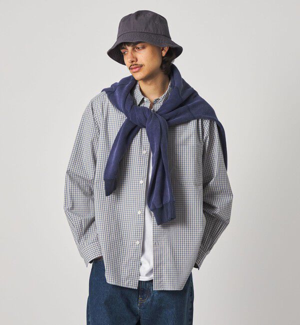 STEVEN ALAN「＜Steven Alan＞ 60 コンパクトヤーン チェック レギュラーカラー シャツ NARROW」|シャツ・ブラウス|
