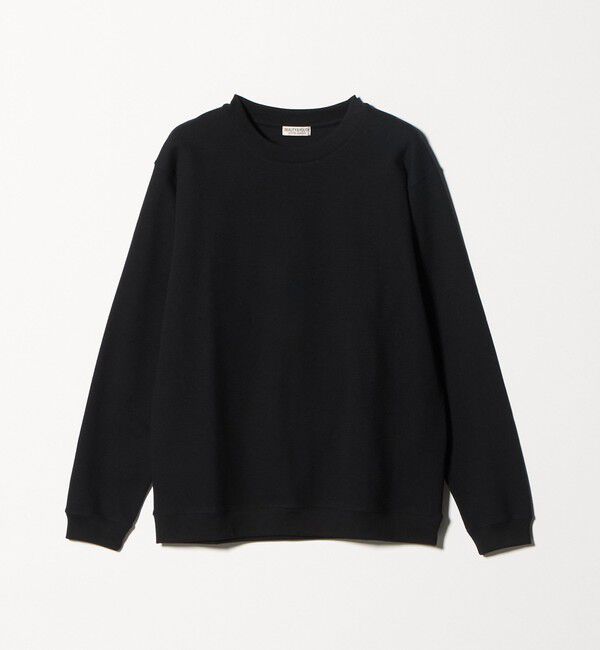 BEAUTY&YOUTH UNITED ARROWS「WAVES ダブルフェイス コンフォート スウェット」|Tシャツ・カットソー|BLACK