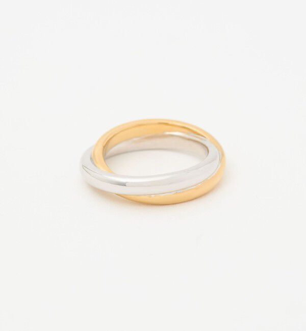 BEAUTY&YOUTH UNITED ARROWS「＜by Preek＞ミックス クロス リング」|リング|