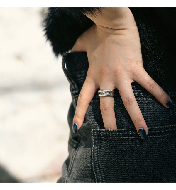 Ray BEAMS 「Otro Accesorio / メッセージ リング」|リング|