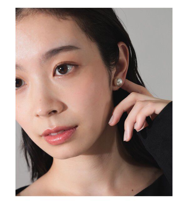 Demi-Luxe BEAMS 「Demi-Luxe BEAMS / パールイヤリング」|イヤリング|WHITE