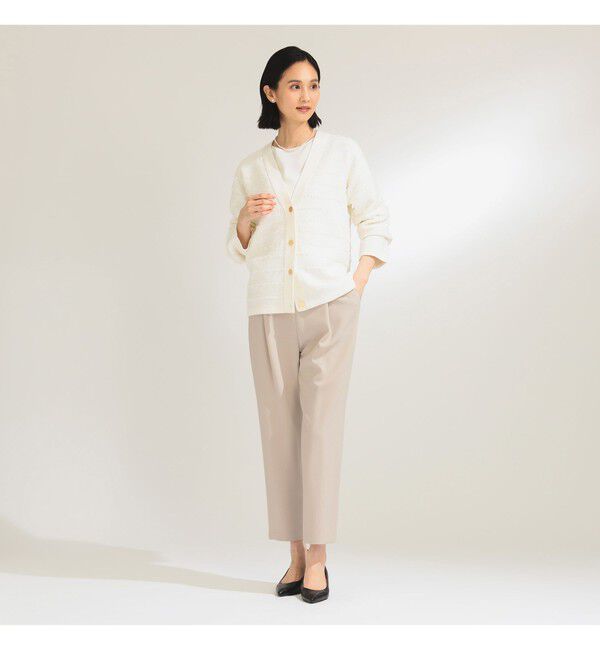 Demi-Luxe BEAMS 「トリアセ 1タック パンツ＊」|スラックス|