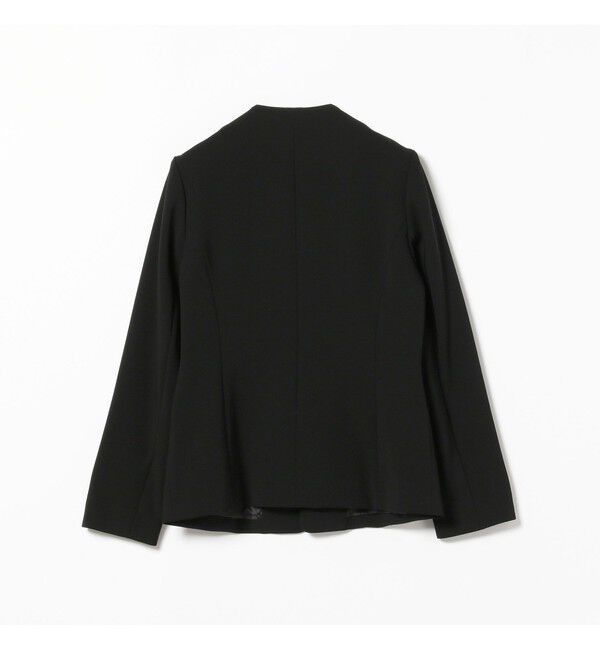 Demi-Luxe BEAMS 「トリアセ カラーレスジャケット＊」|ノーカラージャケット|