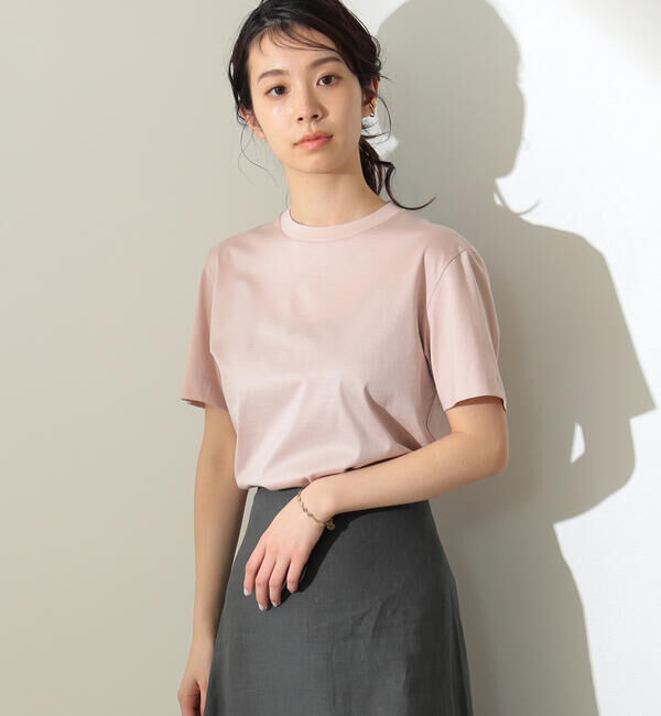 Demi-Luxe BEAMS 「SLOANE / コットン天竺  Tシャツ」|Tシャツ・カットソー|