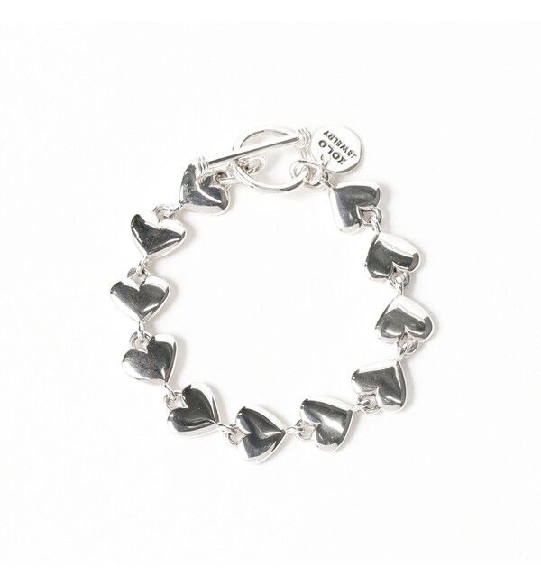 Ray BEAMS 「XOLO JEWELRY / Heart Link Bracelet」|ブレスレット・バングル|