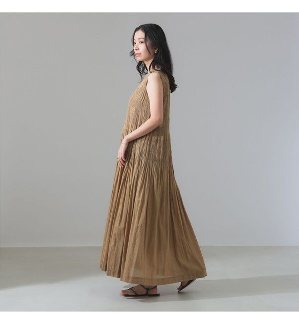 Demi-Luxe BEAMS 「ne Quittez pas / ボイル シャーリング ワンピース」|ワンピース|