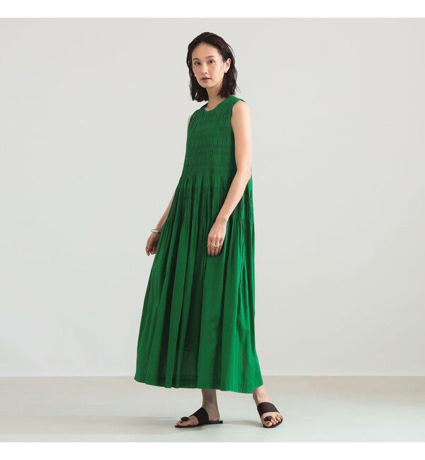 Demi-Luxe BEAMS 「ne Quittez pas / ボイル シャーリング ワンピース」|ワンピース|