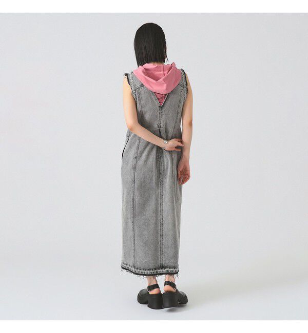 Ray BEAMS 「デニム ジップ タイト ワンピース」|ワンピース|