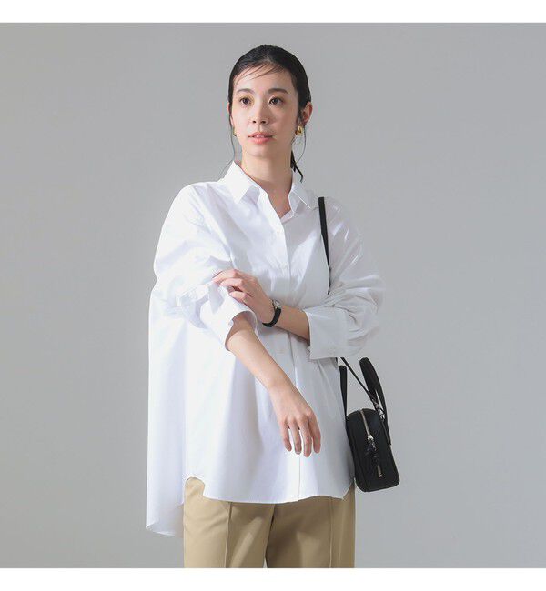 Demi-Luxe BEAMS 「2WAY オーバーシャツ」|シャツ・ブラウス|