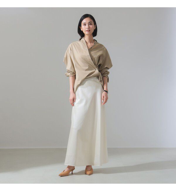 Demi-Luxe BEAMS 「2WAY オーバーシャツ」|シャツ・ブラウス|