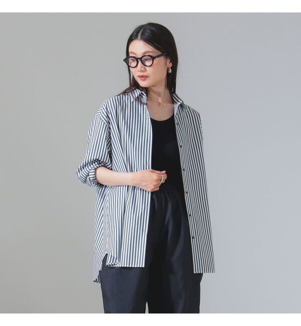 Demi-Luxe BEAMS 「2WAY オーバーシャツ」|シャツ・ブラウス|