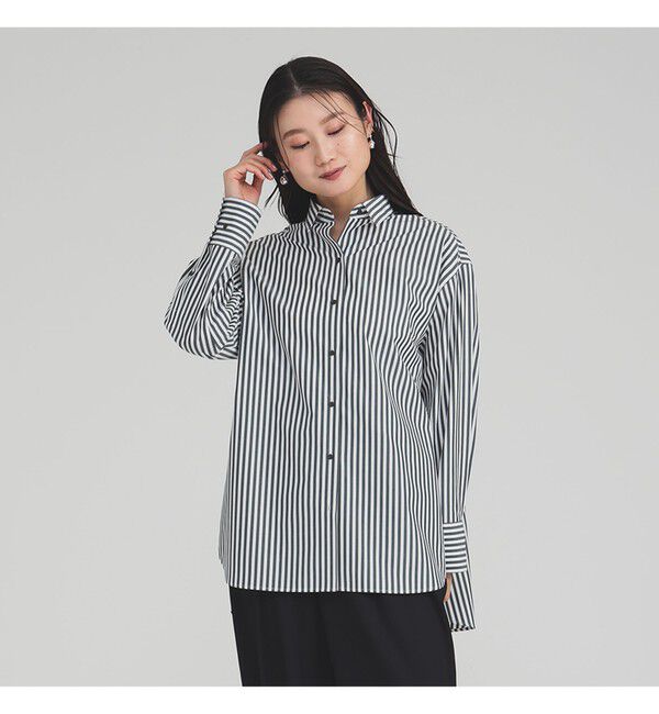 Demi-Luxe BEAMS 「2WAY オーバーシャツ」|シャツ・ブラウス|