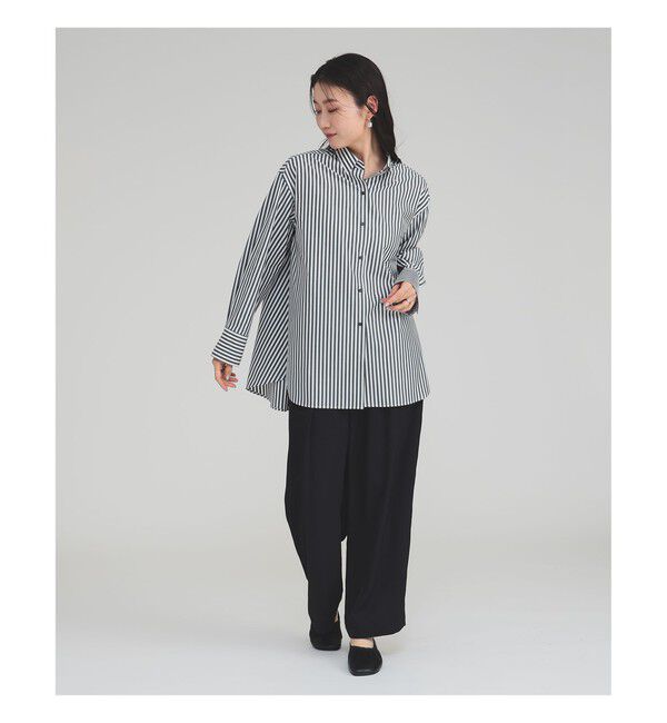 Demi-Luxe BEAMS 「2WAY オーバーシャツ」|シャツ・ブラウス|