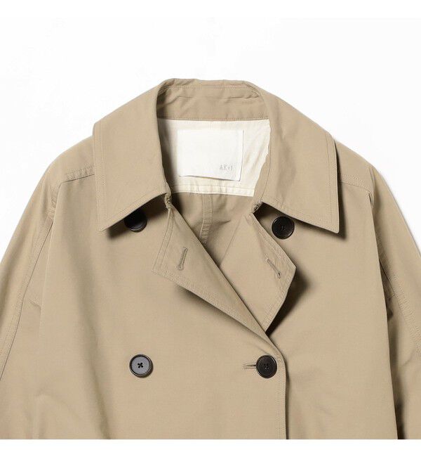 Demi-Luxe BEAMS 「AK+1 / ドルマンスリーブ風 トレンチコート」|ダッフルコート|