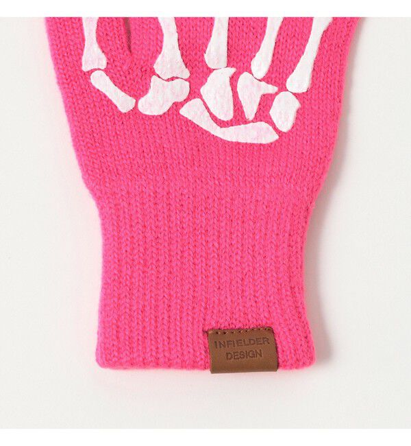 BEAMSBOY「【別注】INFIELDER DESIGN / BONE GLOVE」|手袋|