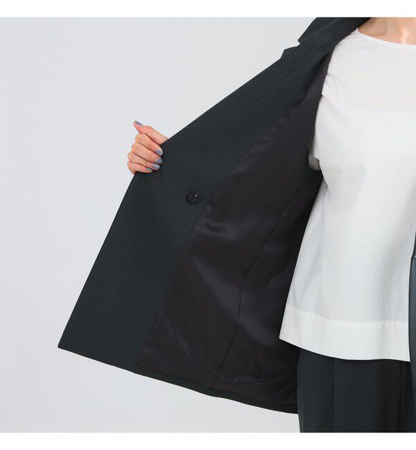 Demi-Luxe BEAMS 「トロピカル 2ボタン ジレ」|ダウン|