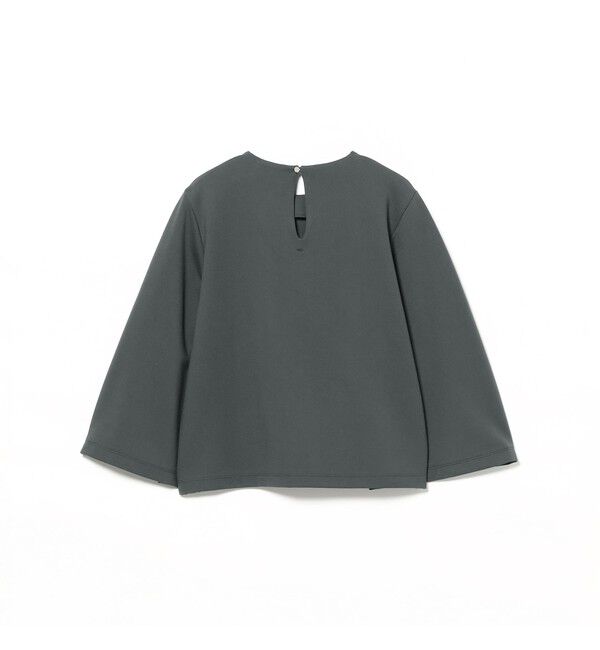 Demi-Luxe BEAMS 「レーヨン ナイロン ポンチスリット プルオーバー」|Tシャツ・カットソー|