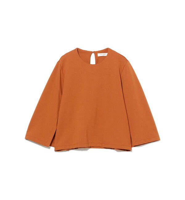 Demi-Luxe BEAMS 「レーヨン ナイロン ポンチスリット プルオーバー」|Tシャツ・カットソー|