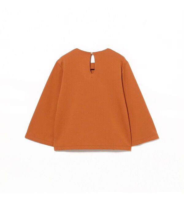Demi-Luxe BEAMS 「レーヨン ナイロン ポンチスリット プルオーバー」|Tシャツ・カットソー|