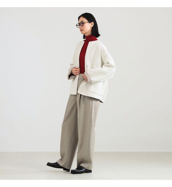 Demi-Luxe BEAMS 「リバー ミドルコート」|ダッフルコート|