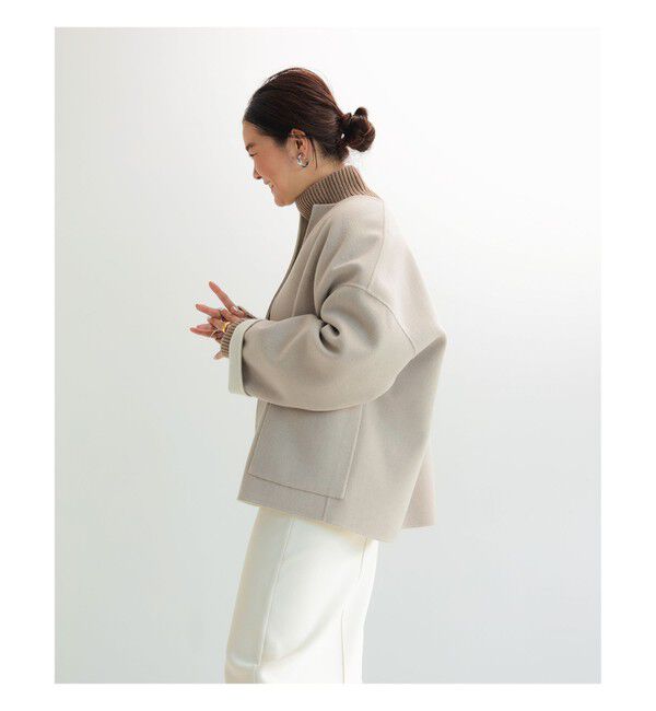 Demi-Luxe BEAMS 「リバー ミドルコート」|ダッフルコート|