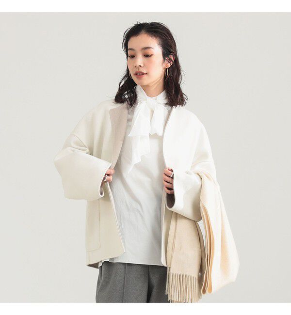 Demi-Luxe BEAMS 「リバー ミドルコート」|ダッフルコート|