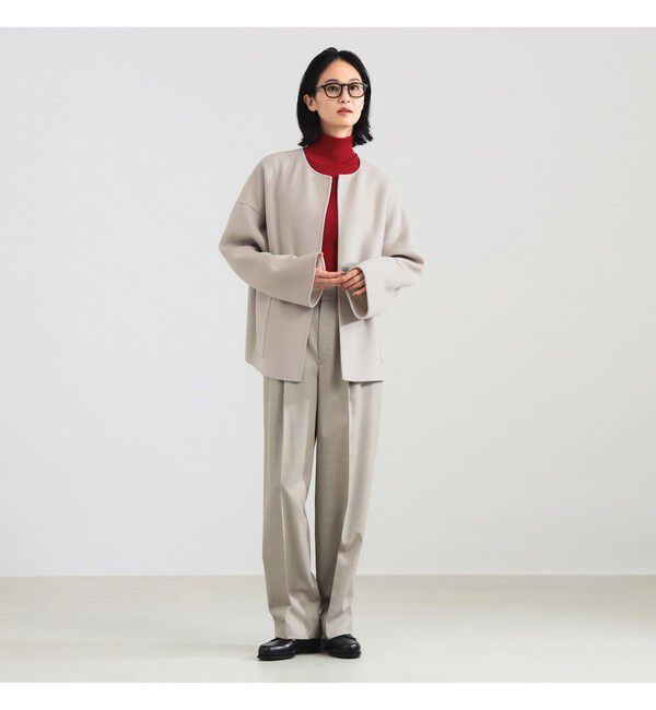 Demi-Luxe BEAMS 「リバー ミドルコート」|ダッフルコート|