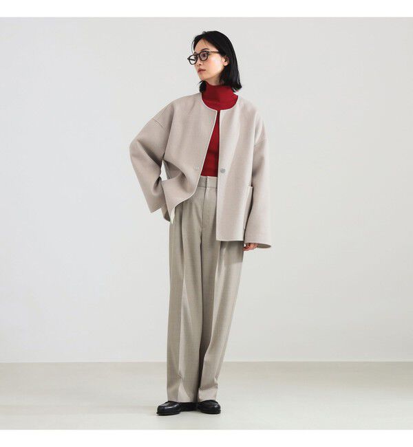 Demi-Luxe BEAMS 「リバー ミドルコート」|ダッフルコート|