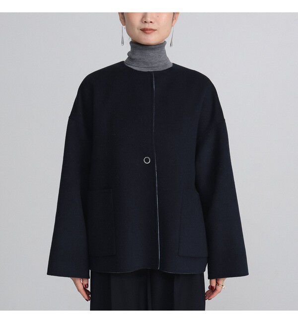 Demi-Luxe BEAMS 「リバー ミドルコート」|ダッフルコート|