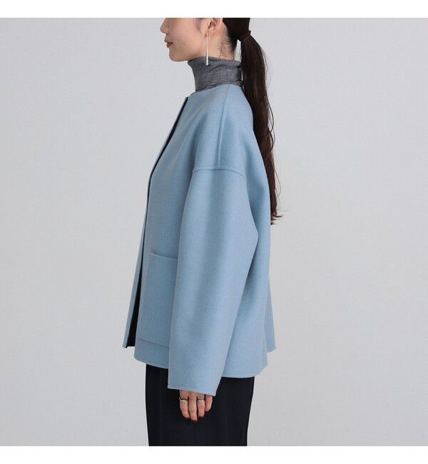 Demi-Luxe BEAMS 「リバー ミドルコート」|ダッフルコート|