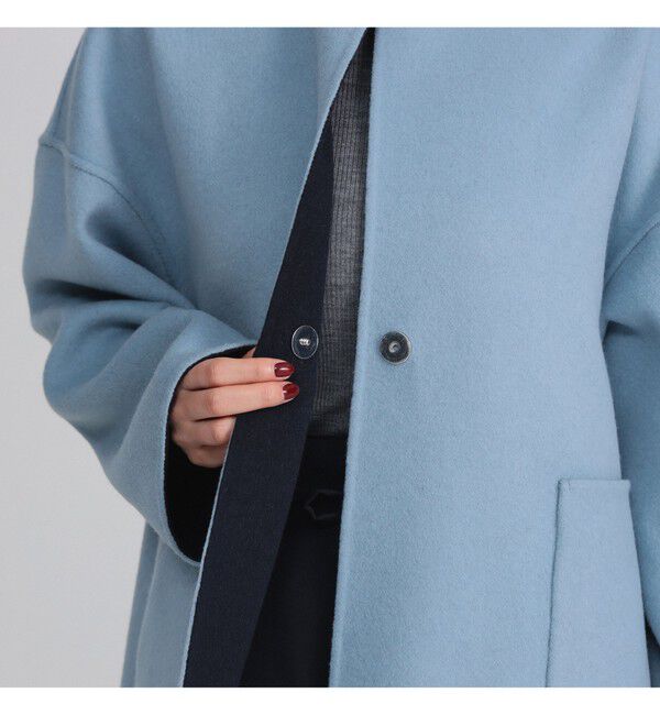 Demi-Luxe BEAMS 「リバー ミドルコート」|ダッフルコート|