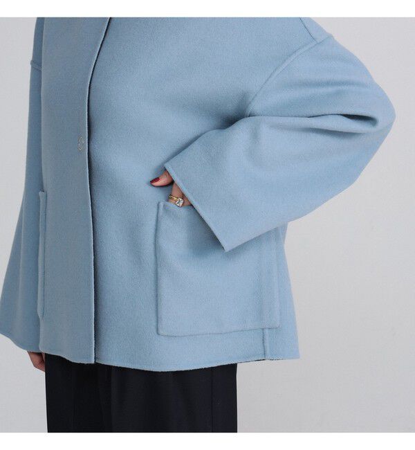 Demi-Luxe BEAMS 「リバー ミドルコート」|ダッフルコート|