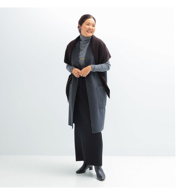 Demi-Luxe BEAMS 「リバー ロングジレ」|ダウン|