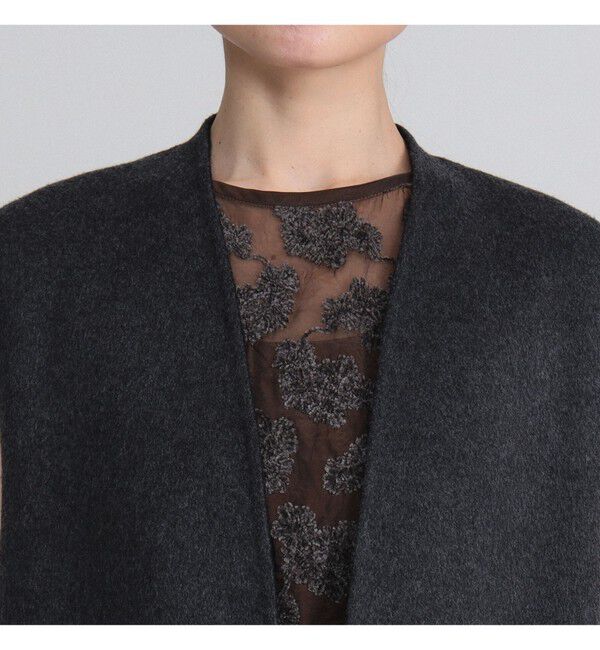 Demi-Luxe BEAMS 「リバー ロングジレ」|ダウン|