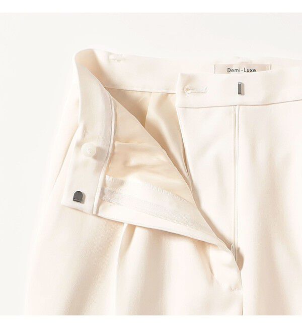 Demi-Luxe BEAMS 「トリアセ スリムパンツ」|チノ|