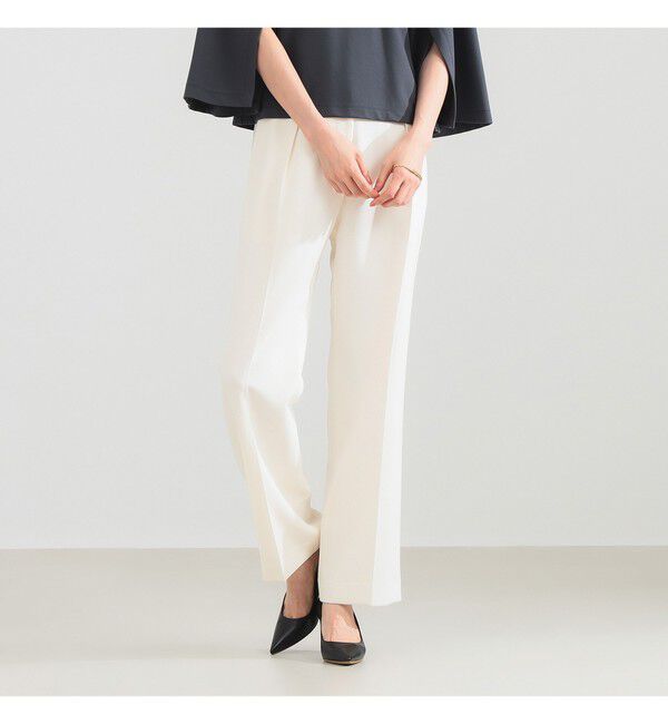 Demi-Luxe BEAMS 「トリアセ スリムパンツ」|チノ|