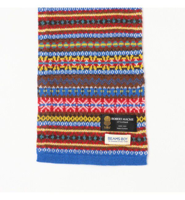 BEAMSBOY「【別注】ROBERT MACKIE / フェアアイル マフラー」|マフラー|