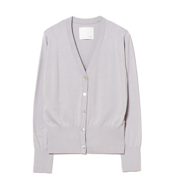 Demi-Luxe BEAMS 「AK+1 / 16ゲージ スビンコットン Vネック カーディガン」|ニット・セーター|