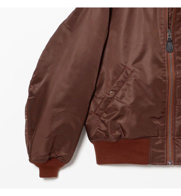 BEAMS「リラックスフィット THERMOLITE(R) MA-1 （撥水）」|ブルゾン・スタジャン|